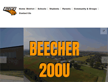 Tablet Screenshot of beecher200u.org